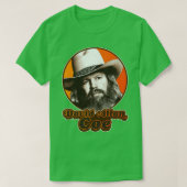 Retro David Allan Coe Tribute T-shirt (Design voorkant)