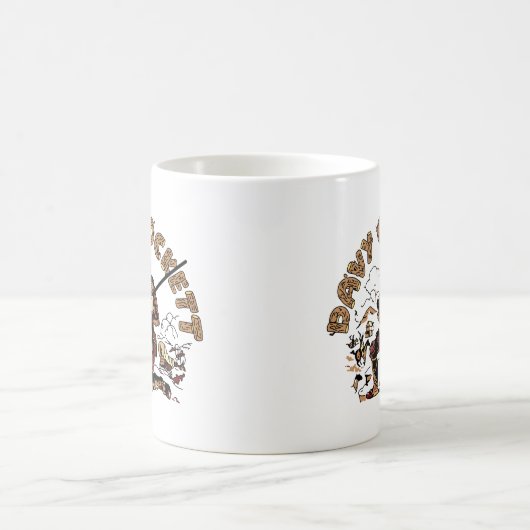 Retro Davy Crockett Mok (Center)