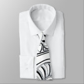 Retro Dazzle Doodle Necktie Stropdas (Gebonden)