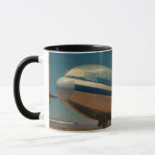 Retro DC10 Airliner Coffee-Mok Mok (Links)