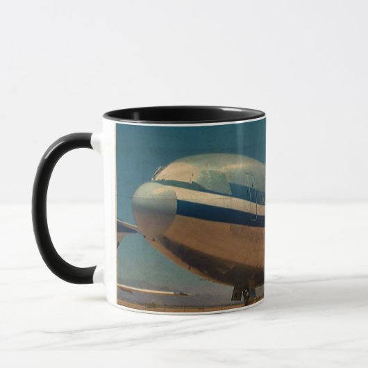 Retro DC10 Airliner Coffee-Mok Mok (Links)