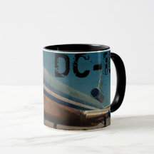Retro DC10 Airliner Coffee-Mok