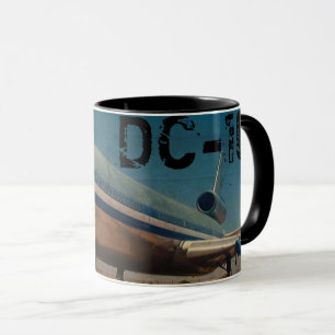 Retro DC10 Airliner Coffee-Mok Mok