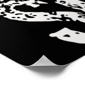 Retro de la Soul muziekcadeaus voor ventilatoren Poster (Hoek)