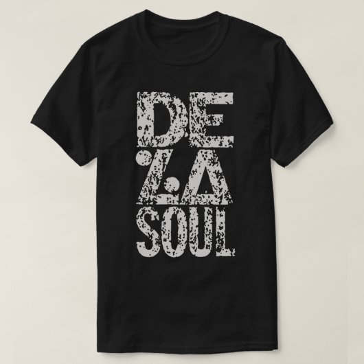 Retro de la Soul muziekcadeaus voor ventilatoren T-shirt (Design voorkant)