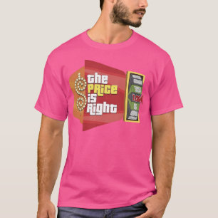 Retro De prijs is het juiste spel Show T-shirt