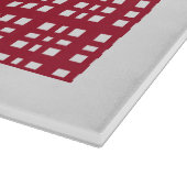 Retro de Streep van de Plaid van de Hulst van Noel Snijplank (Hoek)