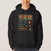 retro debugging Computerwetenschap programmeurs co Hoodie (Voorkant)
