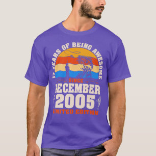 Retro december 2005 17 jaar oud Gevist Lover 17 ja T-shirt