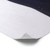 Retro  deco kerstdames poster (Hoek)