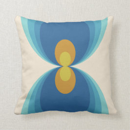 Retro decoratieve kussen 70s 60s stijl
