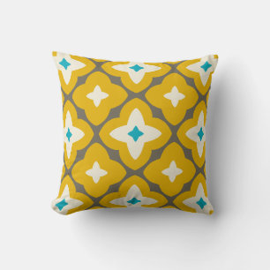 Retro decoratieve kussen, stijl van 70 en 60 jaar kussen
