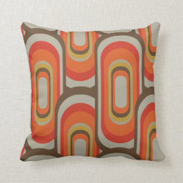 Retro decoratieve kussen, stijl van 70 en 60 jaar kussen