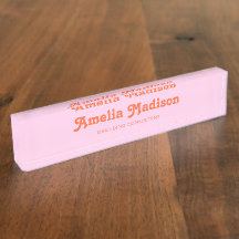 Retro decoratieve roze oranje