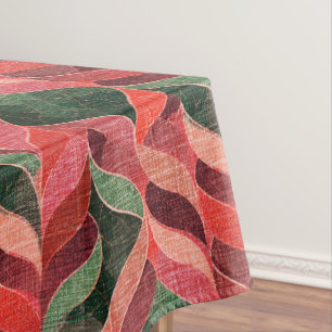 Retro decorative 70s stijl 60s tafelkleed
