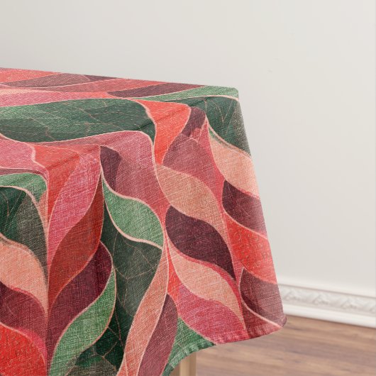 Retro decorative 70s stijl 60s tafelkleed (Voorbeeld)