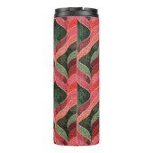 Retro decorative 70s stijl 60s thermosbeker (Achterkant)