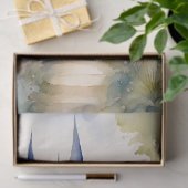 Retro Decoupage Sprookjeskasteel Tissuepapier (Geschenk)
