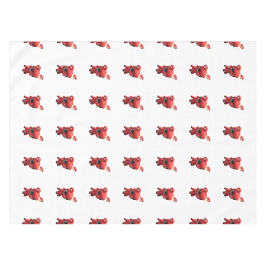 Retro Deer Tablecloth Tafelkleed (Voorkant (Horizontaal))