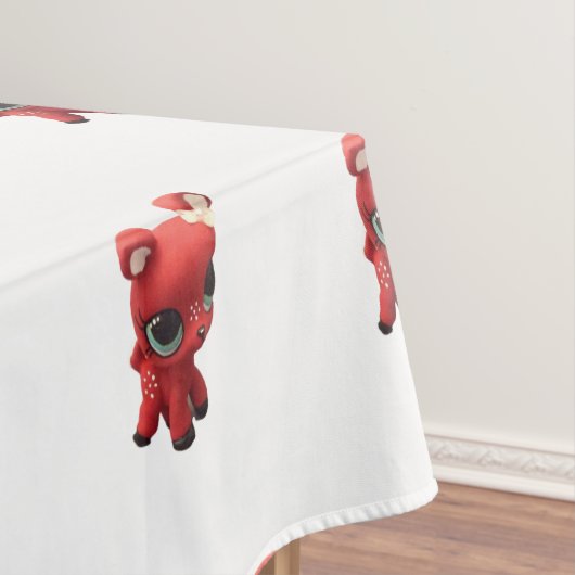 Retro Deer Tablecloth Tafelkleed (Voorbeeld)