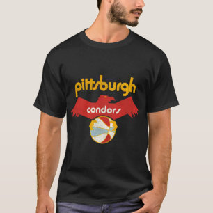 Retro Defunct Pittsburgh Condors ABA Basketball Te T-shirt
