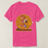 Retro Defunct San Diego Conquistadors Basketball T-shirt (Design voorkant)