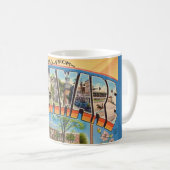 Retro Delaware Greeting Mug Koffiemok (Voorkant rechts)