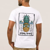 Retro Delray Beach Florida T-shirt (Achterkant)