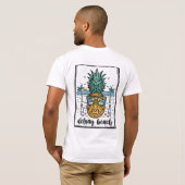 Retro Delray Beach Florida T-shirt (Achterkant volledig)