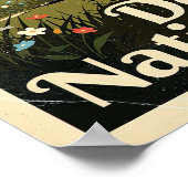Retro Denali National Park Poster (Hoek)