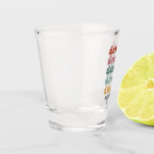 Retro Dental Squad | tandheelkundig team | tandhee Shot Glas (Links)