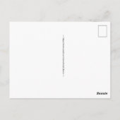 Retro Denver Colorado Postcard Briefkaart (Achterkant)