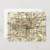  Retro Des Moines Iowa Briefkaart (Voorkant / Achterkant)