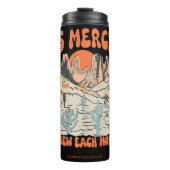 Retro Desert Christelijke Mercies Graphic Thermosbeker (Voorkant)