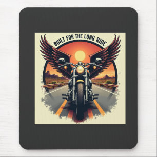 Retro Desert Highway Motorfiets Broederschap Motor Muismat