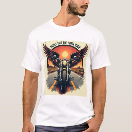 Retro Desert Highway Motorfiets Broederschap Motor T-shirt