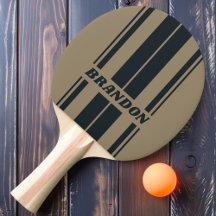 Retro Desert Two-Tone Board Strepen met Naam
