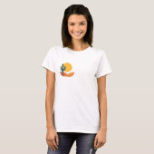 Retro Desert with Cactus T-shirt (Voorkant volledig)