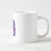 Retro Desi Gamer Zone Mok – Neon Gaming Coffee Cup (Rechts)