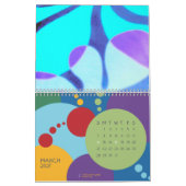 Retro Design-agenda Kalender (Mar 2027)