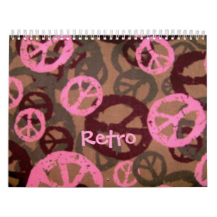 Retro Design-agenda Kalender