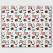 Retro-design Cadeaupapier (Vlak)