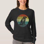 Retro Design Kuvasz Dog T-shirt (Voorkant)