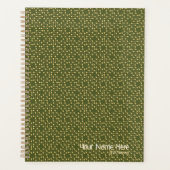 Retro Design: niet-gedateerde planner en kalender (Voorkant)