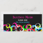 Retro Design Rack-Kaart (Voorkant)