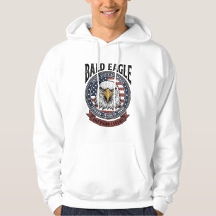 Retro Design T-shirt met Amerikaanse Adelaar en Pa
