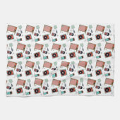 Retro-design Theedoek (Horizontaal)