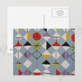 Retro-Design van 1950 Briefkaart (Voorkant / Achterkant)