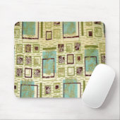 Retro-Design van 1950 Muismat (Met muis)