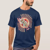 Retro Designer Graphics T-shirt (Voorkant)